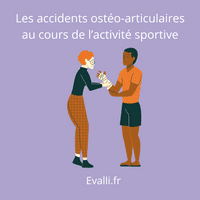 Les accidents ostéo-articulaires au cours de l’activité sportive